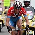 Frank Schleck alleine an der Spitze w�hrend Milano - San Remo 2006 im Poggio